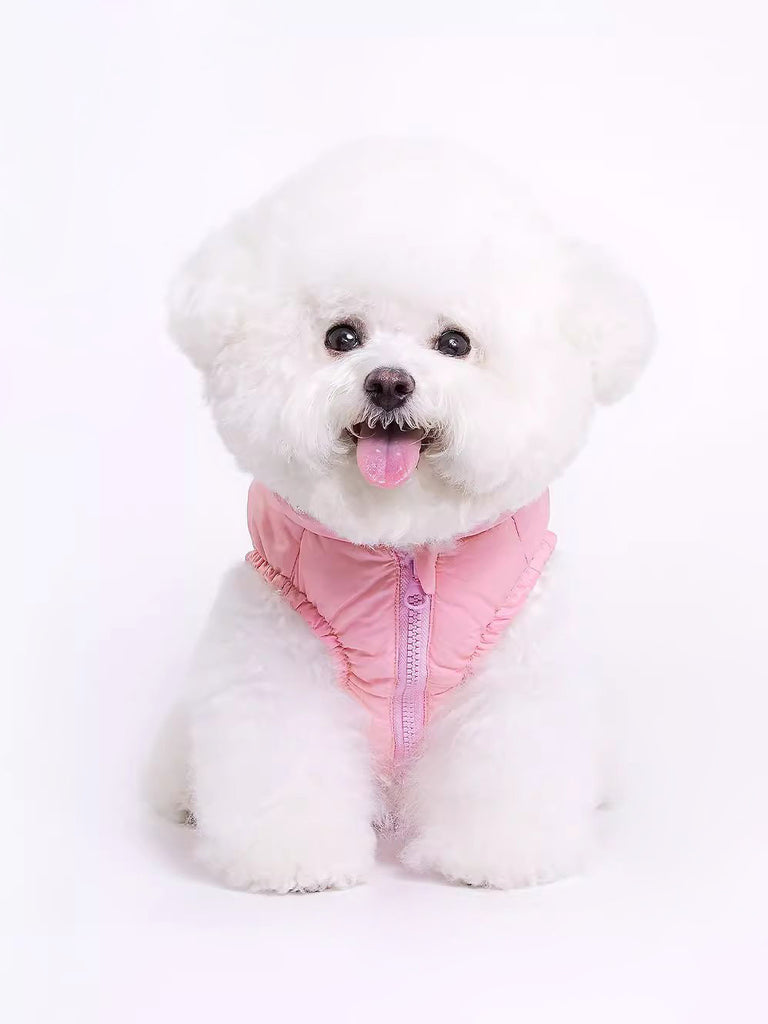 Cotton Candy Puffer Vest for Pets