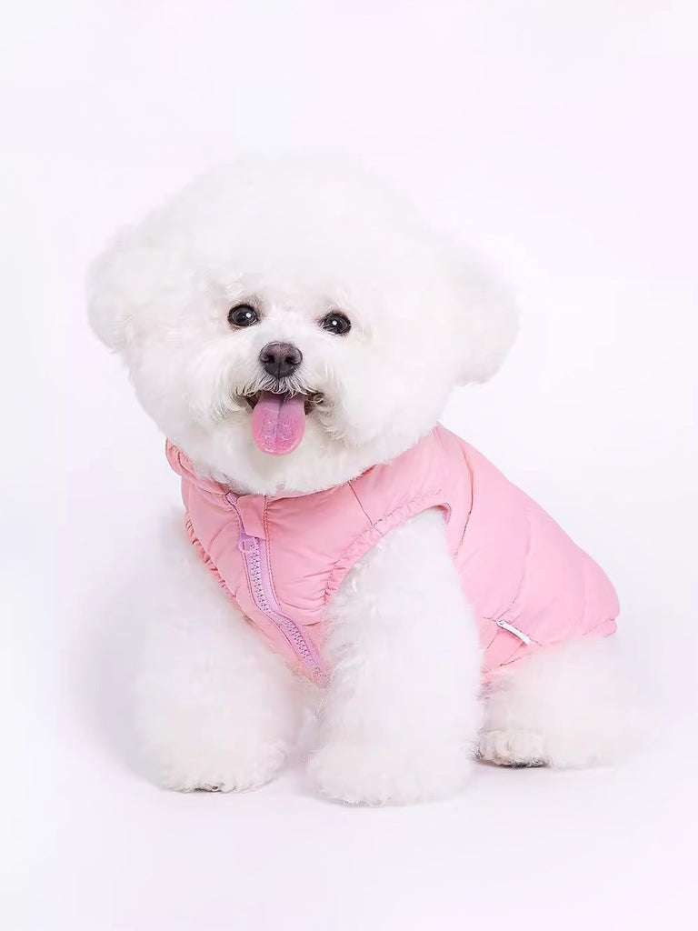 Cotton Candy Puffer Vest for Pets