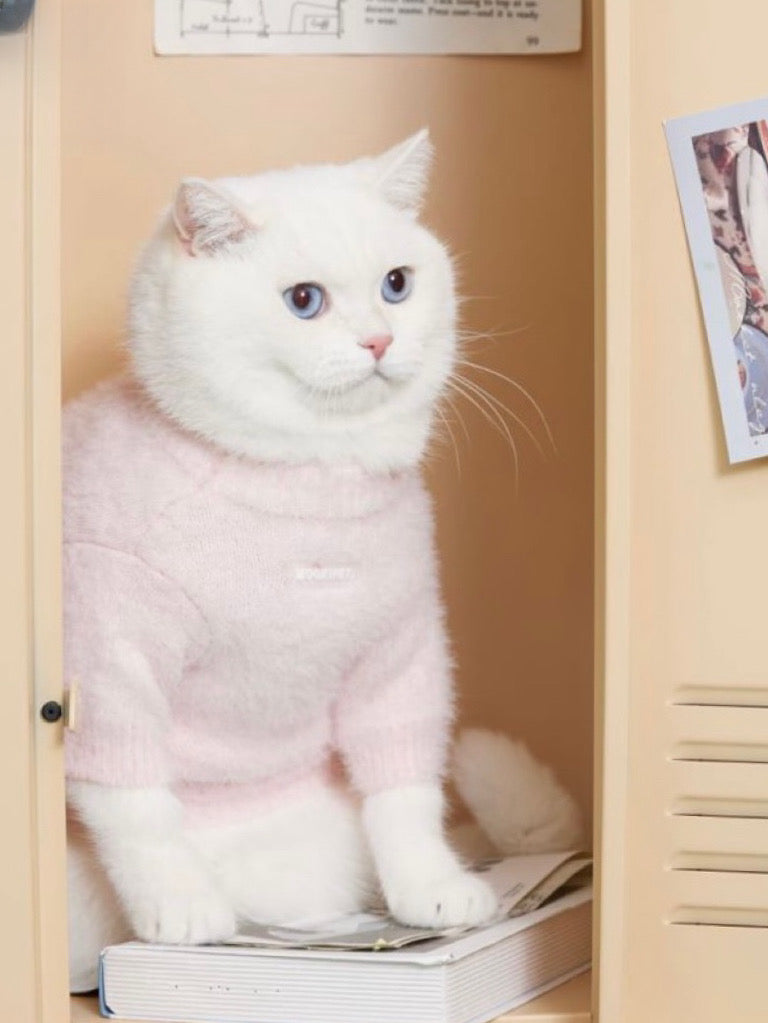 Fluffy Pink Mink Sweater