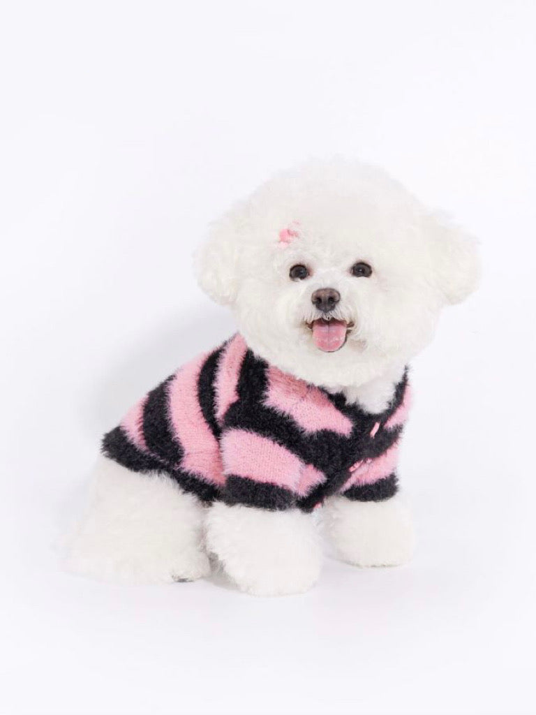 Berrylicious Heart Fuzzy Sweater