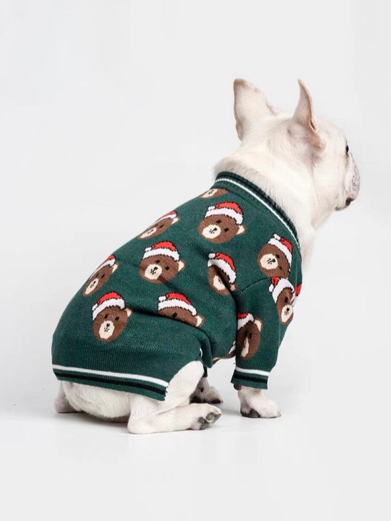 Knitted Cardigan for Pets Christmas